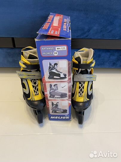 Коньки хоккейные