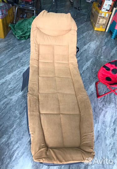 Раскладушка с матрасом туристическая