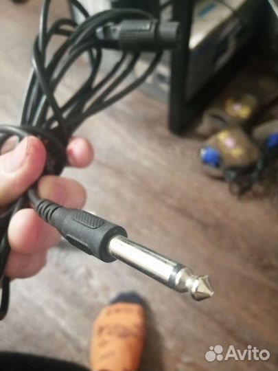 Кабель xrl с переходником jack 3,5