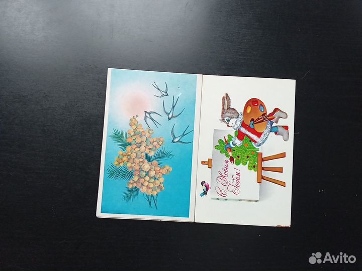 Открытки СССР И.Коробова, И.Фирсанова, А.Мурахин