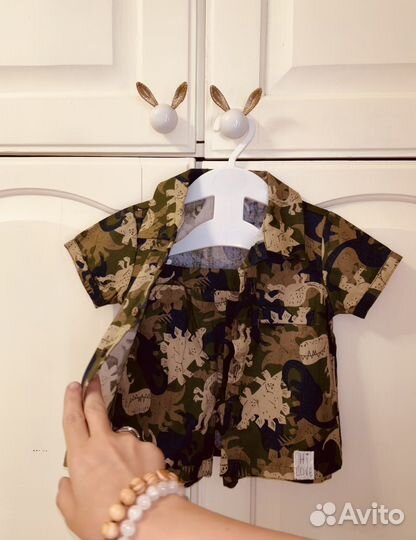 Костюм шорты и рубашка детский