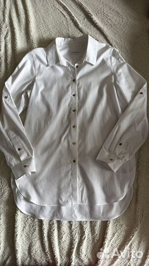 Белая рубашка Calvin Klein, 44 р