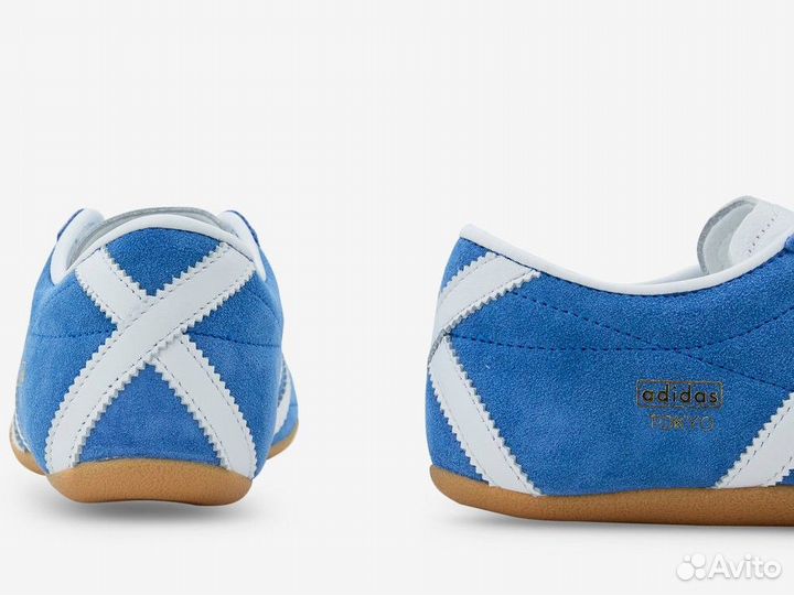 Кроссовки Adidas Tokyo Blue голубые