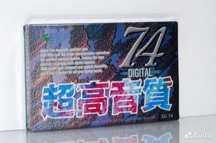 Аудиокассеты keep XG-74 japan market (4218)