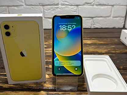 Apple iPhone 11 64 желтый Dual:nano SIM+eSIM