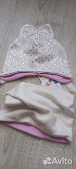 Комплект шапка и снуд детский