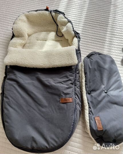 Зимний конверт в коляску