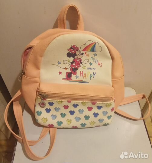 Рюкзак детский для девочки с Минни Маус