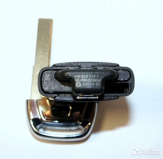Ключ зажигания Audi 434 Мгц 4G0 959 754 F Оригинал