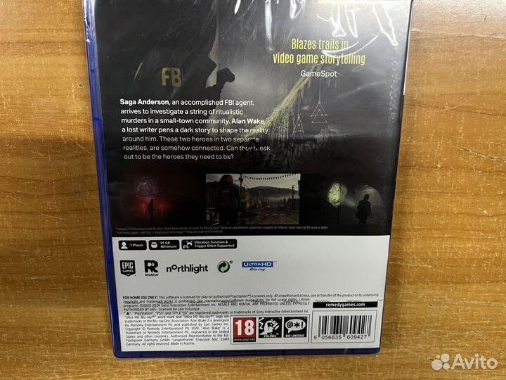 PS5 Alan Wake 2 Deluxe