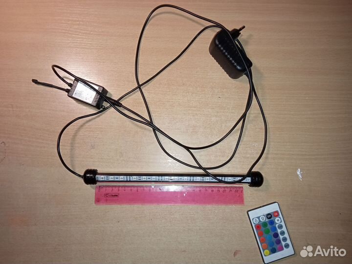 Светодиодная лампа 26 см длина аквариумная