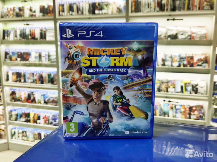 Диск PS4 Mickey Storm and the Cursed Mask