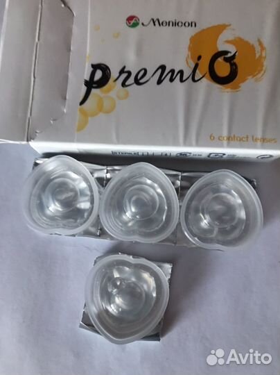 Линзы контактные premio