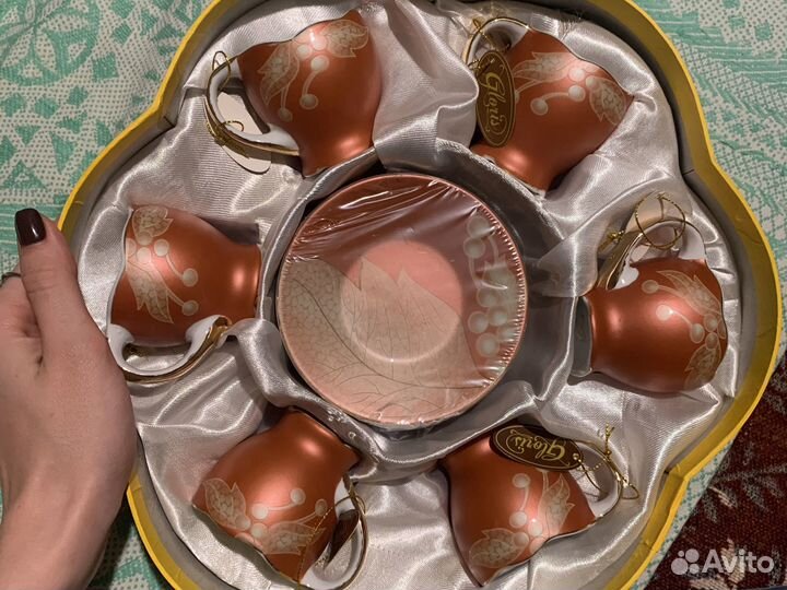 Сервиз кофейный фарфор