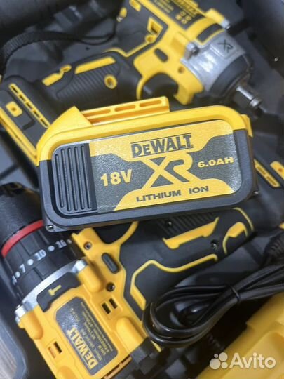 Аккумуляторный набор инструментов Dewalt 18вт