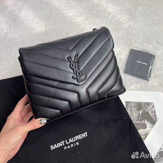 Сумка Yves saint laurent натуральная кожа