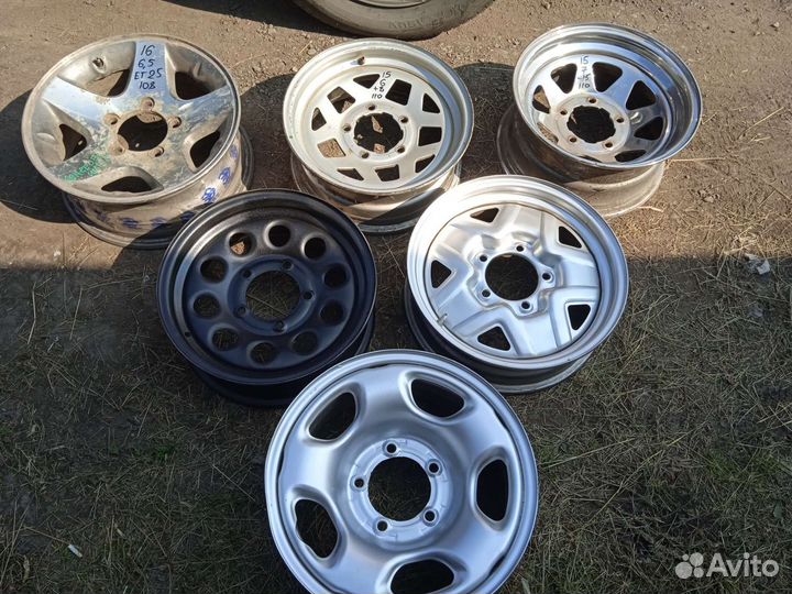 Диски на suzuki, УАЗ, нива. (Поштучно)