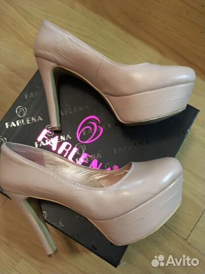 Туфли светло розовые