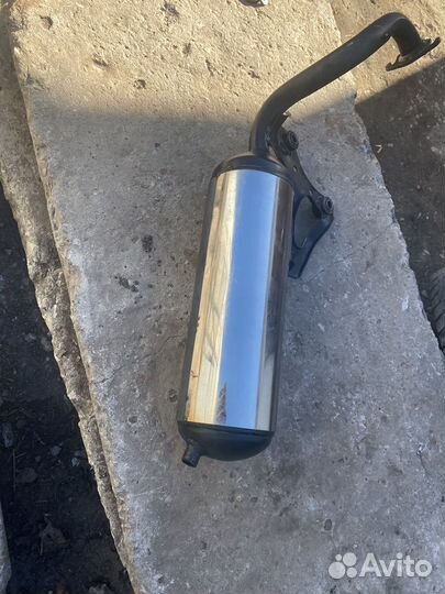 Глушитель honda dio 34