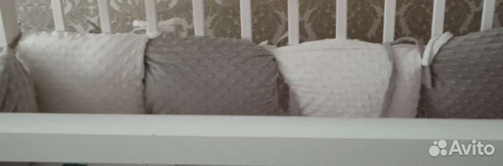 Бортики в детскую кроватку бу
