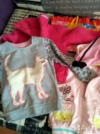 Одежда для девочки 1-1,5 года