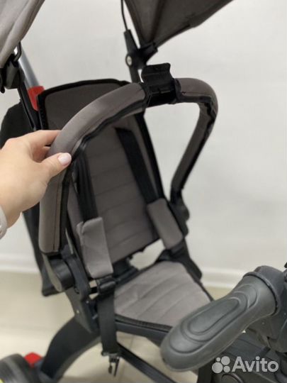 Детский велосипед luxmom с ручкой