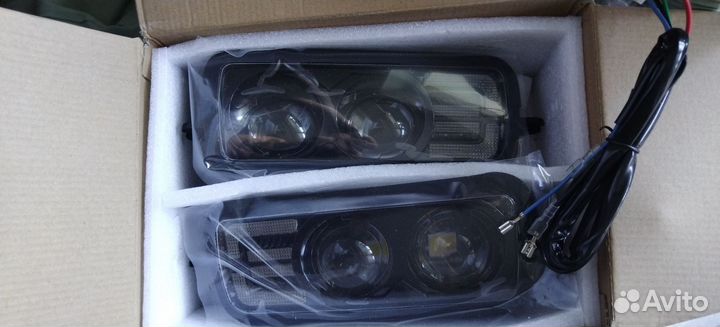 Led фары niva