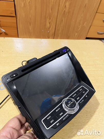 Магнитола стояла на Хундай Соната 6 андойт