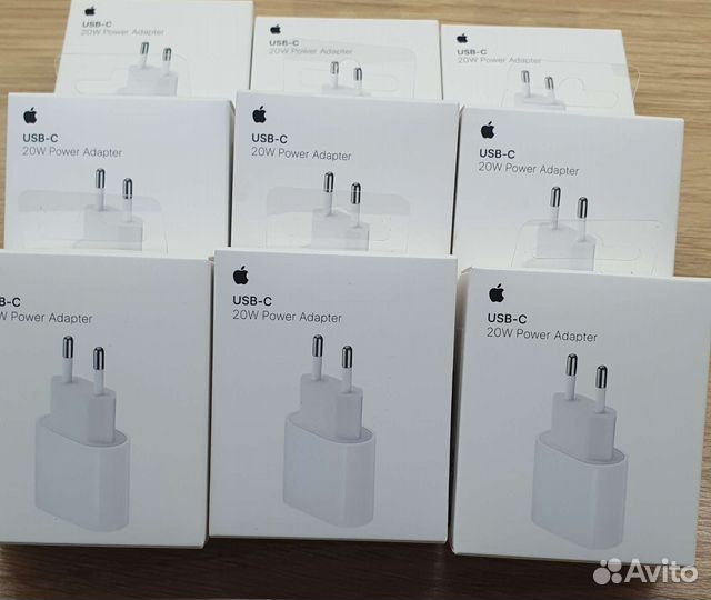 Зарядка iPhone 20W (Оригинал) type-c блок зарядки