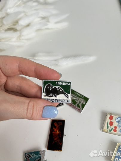 Советские значки (зоопарк, ну погоди и др)