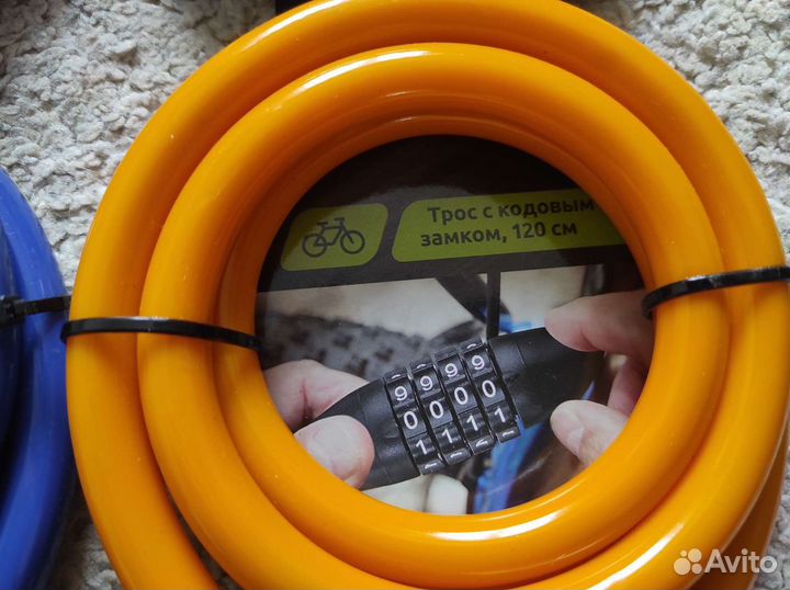 Замок велосипедный кодовый