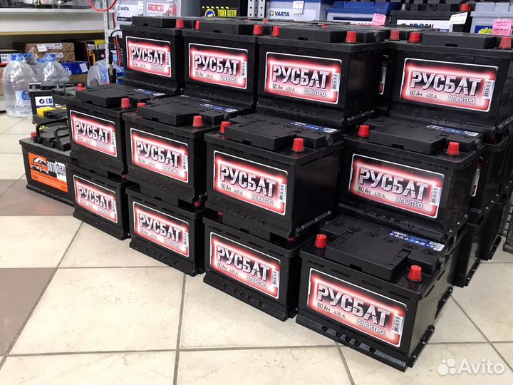 Русбат 60ач детальцентр