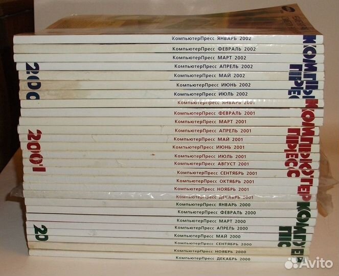 Компьютерные журналы Мир пк, Компьютер Пресс