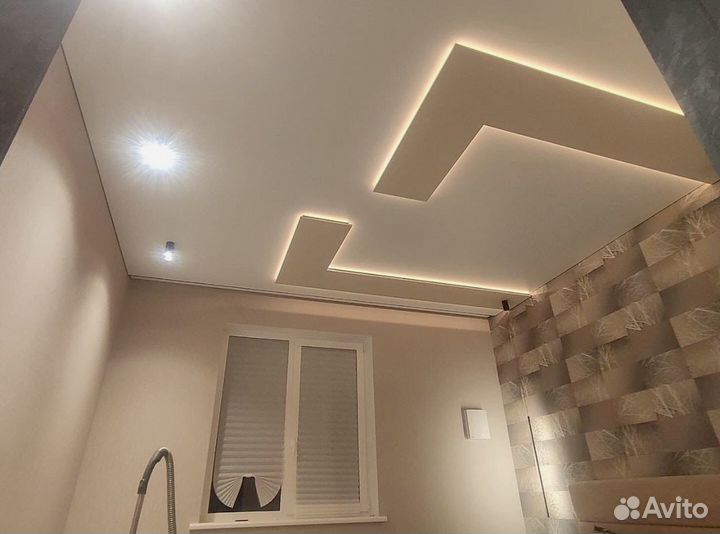 Натяжные потолки