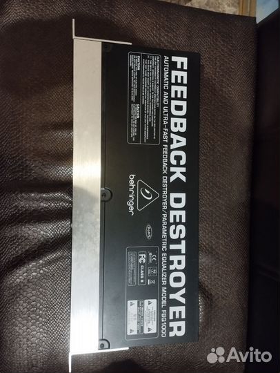 Behringer feedback destroyer FBQ1000