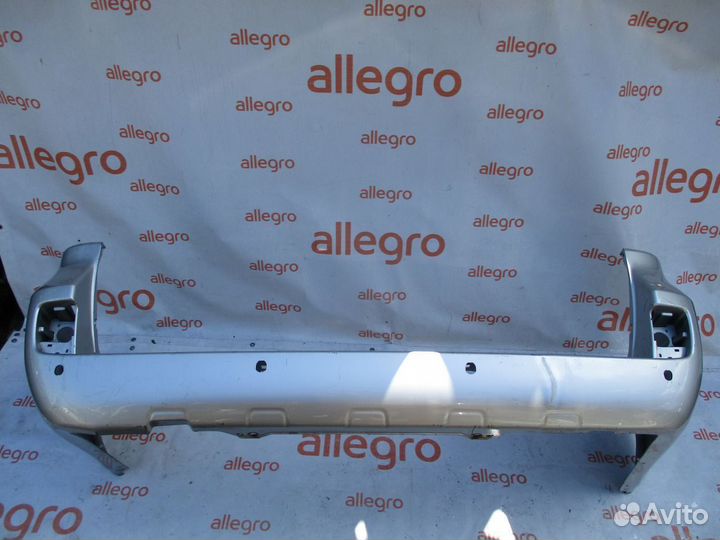 Бампер задний серебро TLC 200 2008+