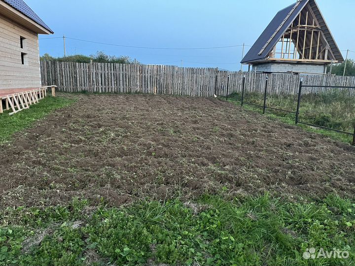 Вспашка земли