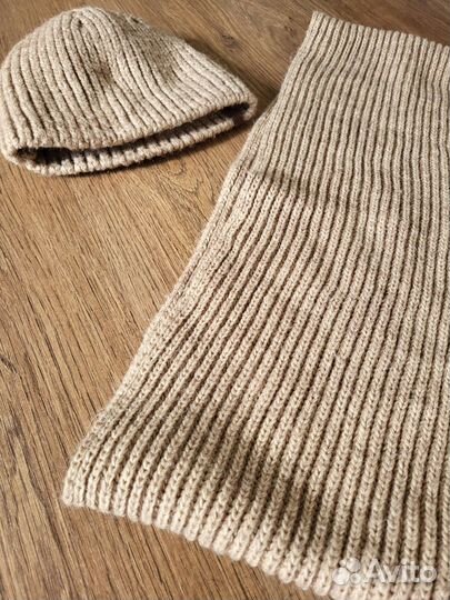 Комплект шапка и шарф