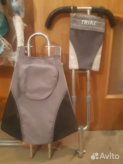 Ручка и козырёк для детского велосипеда