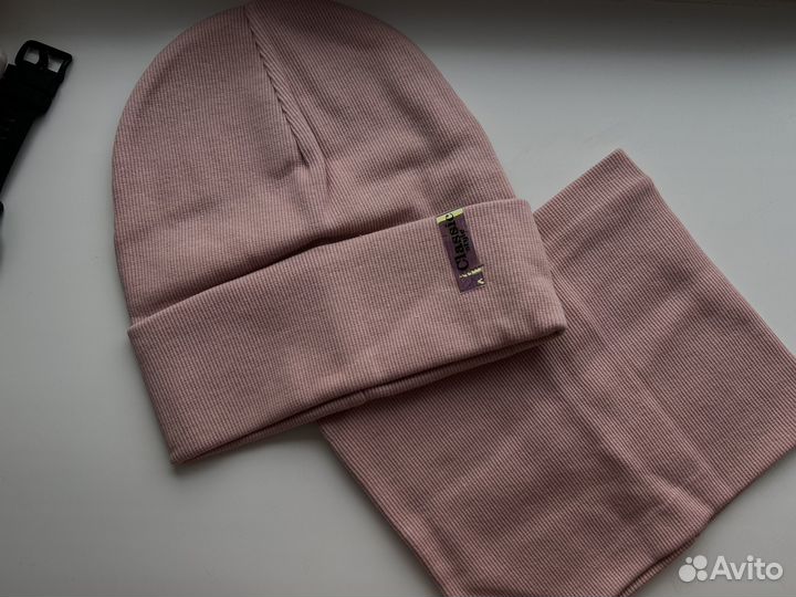 Шапка и снуд детский