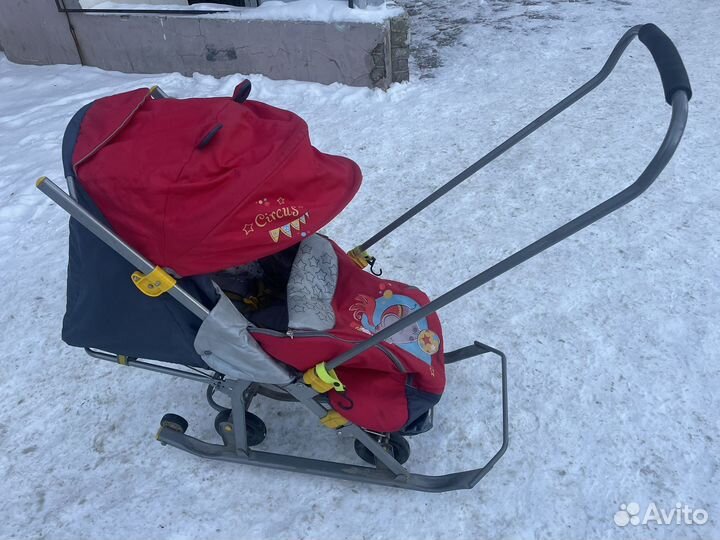 Санки коляска