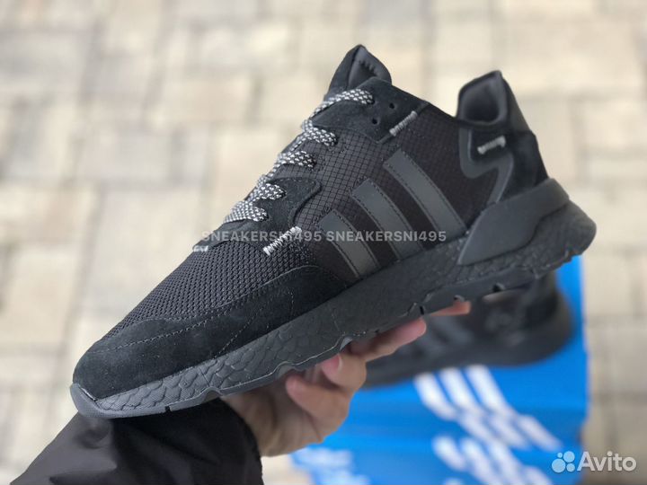 Кроссовки Adidas Nite Jogger Black