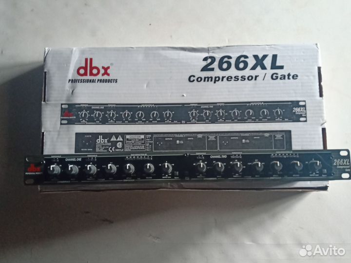 Компрессор/гейт аналоговый dbx 266XL