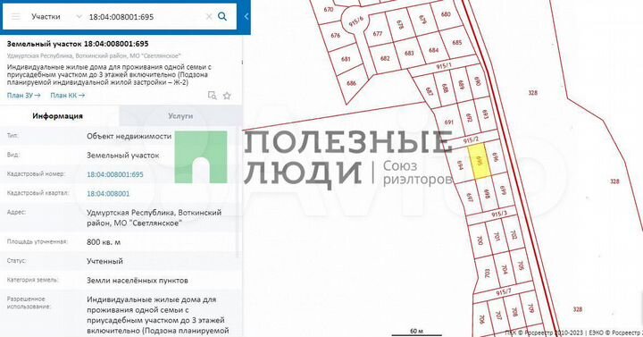 Участок 8 сот. (ИЖС)