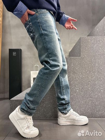 Джинсы мужские Louis Vuitton премиум