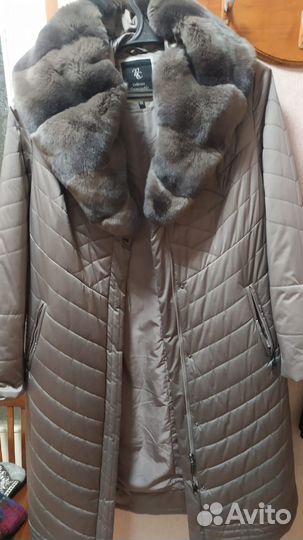 Пальто женское демисезонное 50 52 стеганое