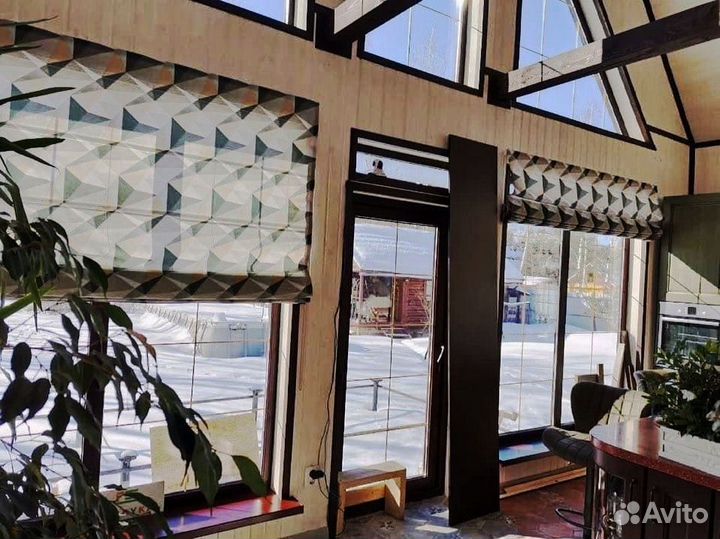 Римские шторы современные