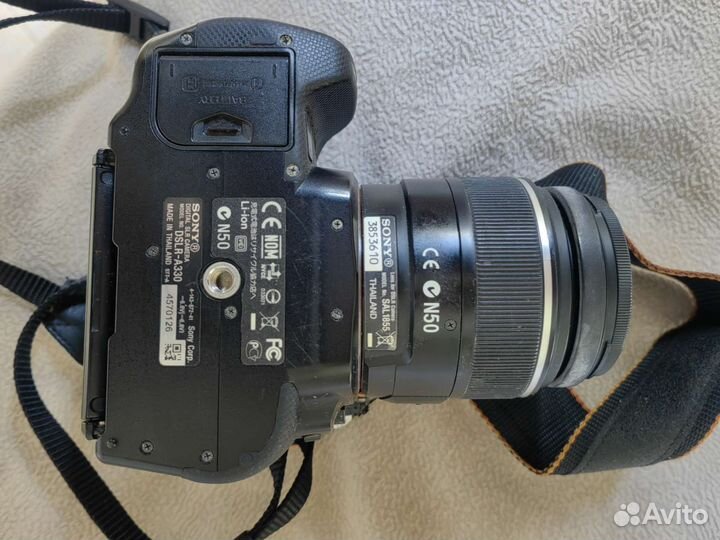 Зеркальный фотоаппарат sony alpha 330