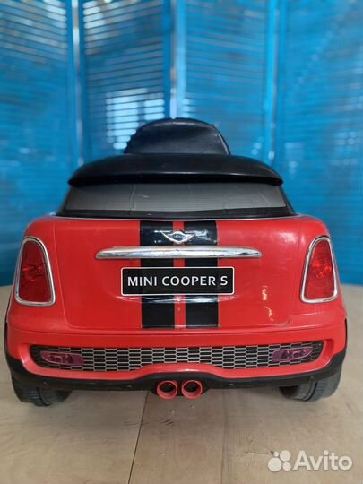 Детская электро машинка mini cooper