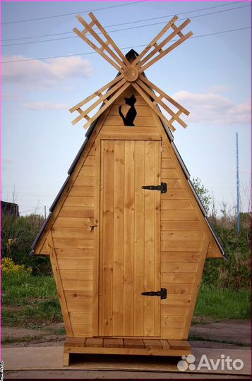 Дачный туалет с установкой HME562